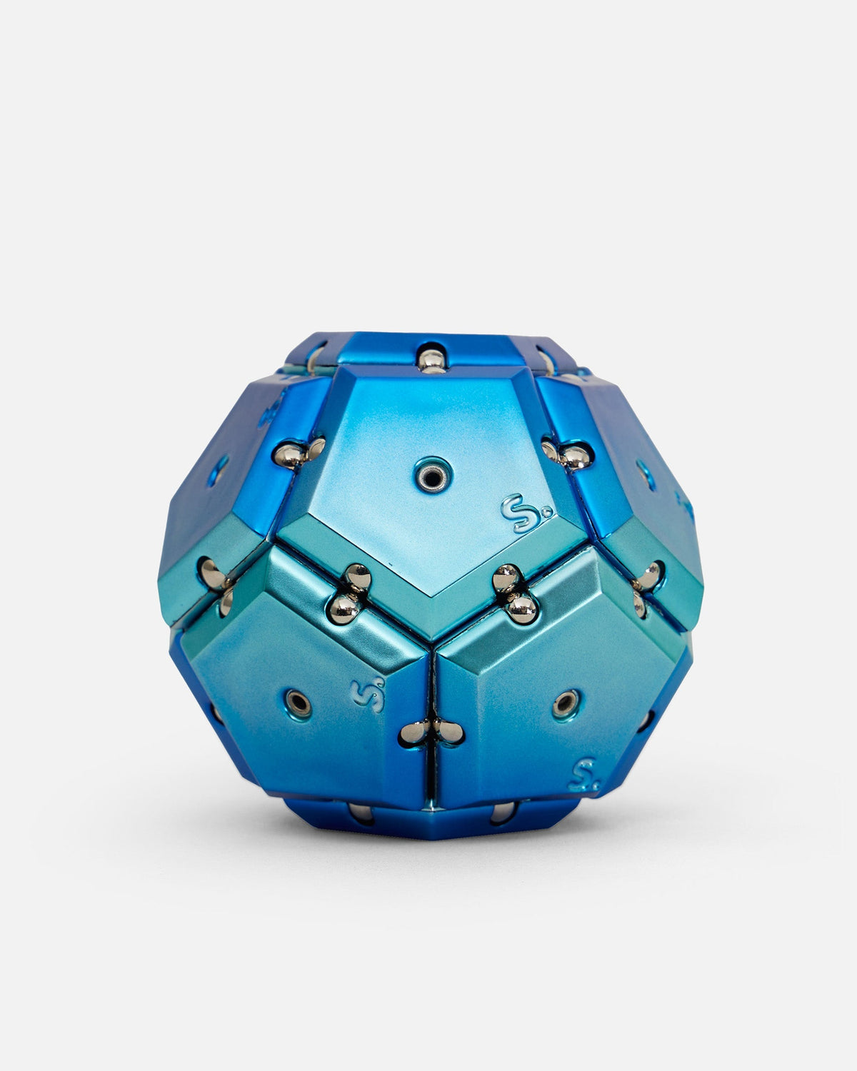 Chrome Geode Sphere