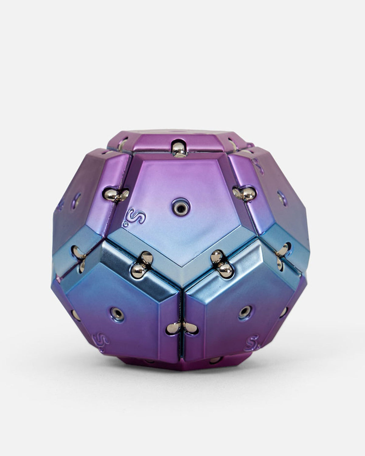Chrome Geode Sphere